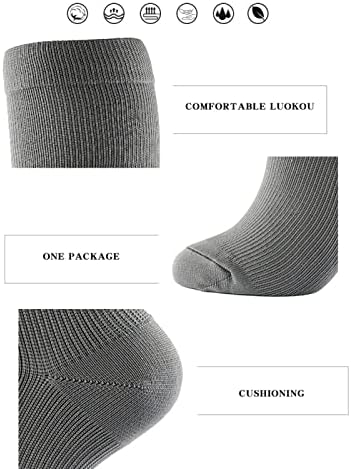 Sawpy 3 Çift varis çorabı Kadınlar Erkekler için 15-20 mmHg Sirkülasyon Atletik varis çorabı için Çorap, Beyzbol,