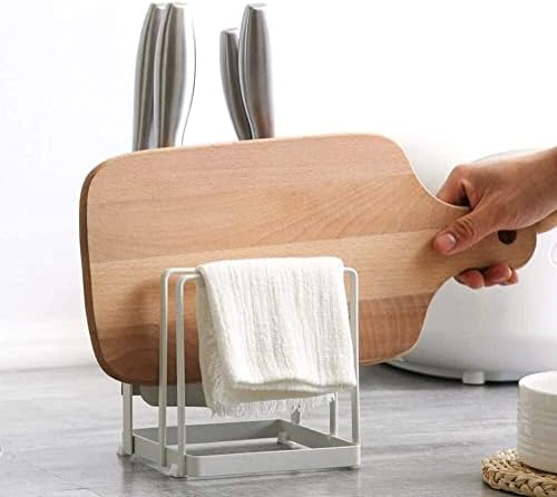 Gerçek Bıçak Tutucu Mutfak Depolama Rafı kesme tahtası Rafı Çok Fonksiyonlu Mutfak Rafları Bıçaklar Bıçak Tutucu Kesme