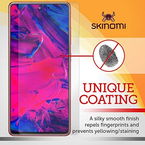 Skinomi Mat Ekran Koruyucu ile uyumlu Samsung Galaxy S20 FE (6.5 inç, Fan Sürümü) (Kenardan Kenara) (2'li Paket) Parlama