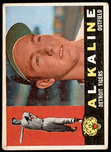 1960 Topps 50 Al Kaline Detroit Tigers (Beyzbol Kartı) Dekanın Kartları 2-İYİ Kaplanlar