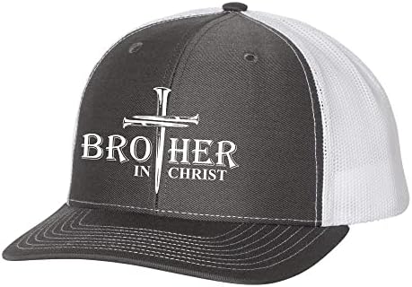 Hıristiyan Kardeş Mesih Çapraz Çivi Erkek İşlemeli Örgü Geri şoför şapkası