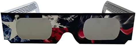 ABD'de Üretilen Güneş Tutulması İzleme Gözlükleri, ISO-CE Sertifikalı 2'li Paket TEXAS 2'CLİPSE