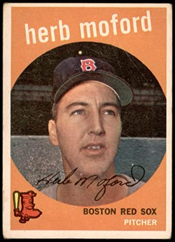 1959 Topps 91 Herb Moford Boston Red Sox (Beyzbol Kartı) Dekanın Kartları 2-İYİ Red Sox