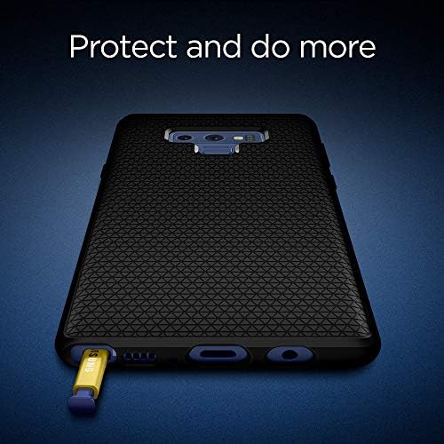 Samsung Galaxy Note 9 Kılıfı (2018) için Tasarlanmış Spigen Sıvı Hava Zırhı - Mat Siyah