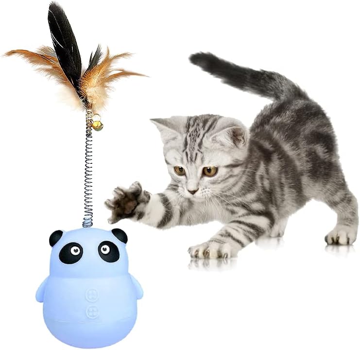 MYXKHYLL Interaktif kedi Oyuncak Yavaş Besleyici, Interaktif Kedi Besleyici Oyuncak, Pet Oyuncaklar,Kedi Besleyici