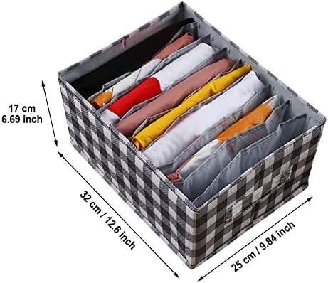 2 in 1 Yapraklar saklama çantası Kurulu depolama çekmecesi Klip Örgü Giysi Kutusu Çantası Pantolon Bölmesi PP Kutusu