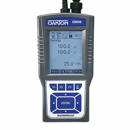 Oakton WD-35433-00 Su Geçirmez CD 650 İletkenlik/Problu Çözünmüş Oksijen Ölçer