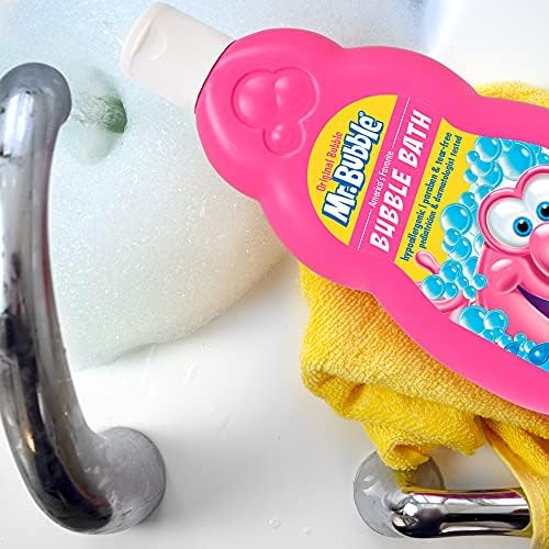 Mr. Bubble Orijinal Köpük Banyosu - Bebeğiniz, Çocuklarınız ve Yetişkinleriniz için Harika-Hipoalerjenik, Yırtılmaz