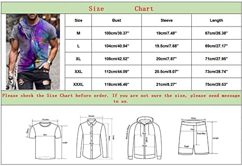 XXBR Asker Kısa Kollu erkek t-shirtleri, 3D Sokak Grafik Baskılı Gömlek İlkbahar Yaz Crewneck Casual Tee Tops