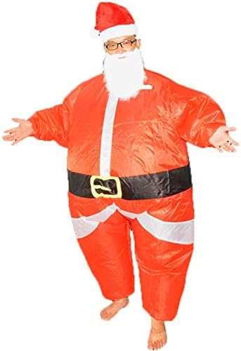 ZHAOSHUNLİ Noel Noel Baba Şişme Takım Elbise Parti Gösterisi Giyim Gösterisi Giyim Süslemeleri