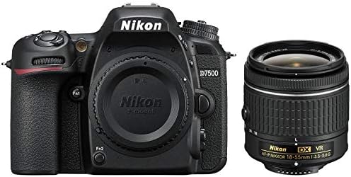 Nikon D7500 20.9 MP DX Formatlı 4K Ultra HD Dijital SLR Fotoğraf Makinesi (Yalnızca Gövde) (Yenilenmiş) AF-P DX NIKKOR