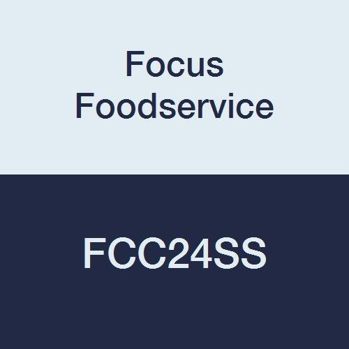 Focus Foodservice FCC24SS Sert Tekerlekler için Döküm Kanalları; 24 Raflara Uyar, Paslanmaz Çelik