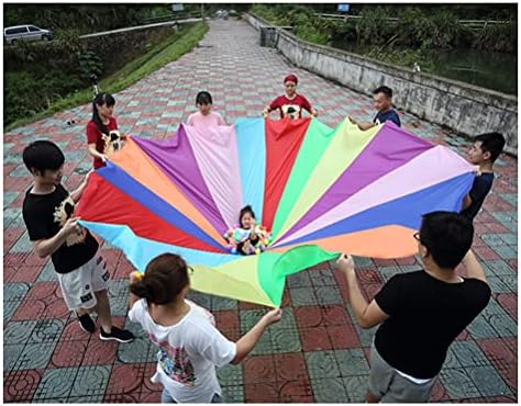 Çocuk Oyun Gökkuşağı Paraşüt Anaokulu Erken Öğrenme Oyun Alanı Açık Hava Etkinlikleri Çocuklar Kooperatif Oyunları