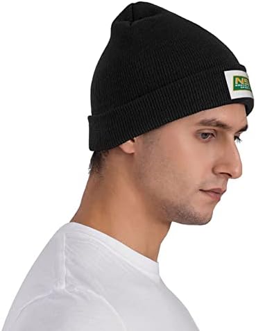 Parndeok Norfolk Bir Devlet Üniversitesi Logosu Unisex Yetişkin Örgü Örgü Şapka Kap Erkekler Kadınlar için Sıcak Rahat