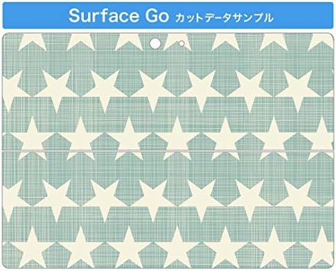 microsoft Surface ıçin ıgstıcker Çıkartması Kapak Go/Go 2 Ultra Ince Koruyucu Vücut Sticker Skins 002528 Yıldız Desen