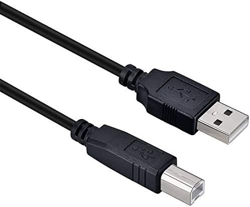 USB B MIDI Kablosu USB 2.0 Kablosu için Uyumlu Focusrite Scarlett Solo (2. Nesil), Scarlett 2ı2 (1. Nesil) USB ses