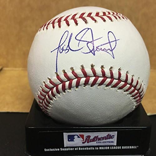 Josh Stewart Chicago White Sox M. l. coa İmzalı Beyzbol Topları ile İmzalı Beyzbol