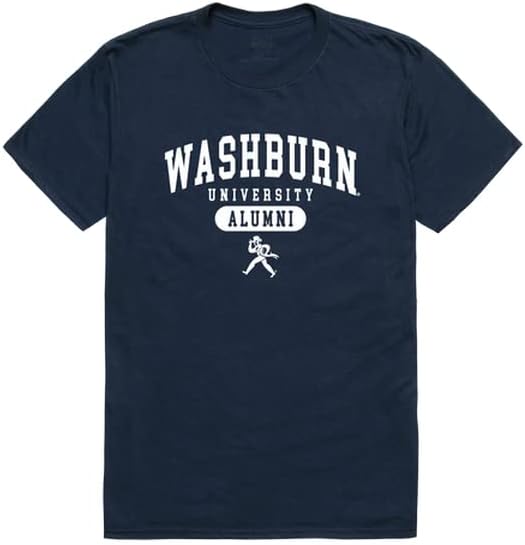 W Cumhuriyeti Washburn Üniversitesi Ichabods Mezunlar Tee T-Shirt