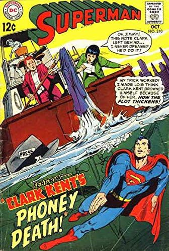 Süpermen (1. Seri) 210 VG ; DC çizgi roman