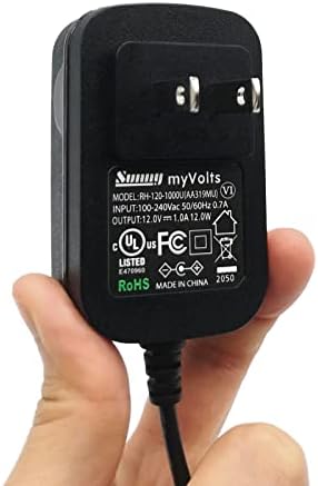 MyVolts 12V Güç Kaynağı Adaptörü ile Uyumlu/TP-Link TL-WR940N Yönlendirici için Yedek-ABD Plug
