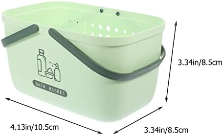 Zerodeko saklama kutusu duş rafı Sepetleri Kolları Tote Banyo Sepeti Plastik Duş Sepeti Organizatör Kutuları Mutfak