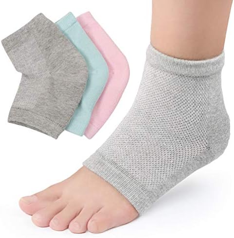SOLUSTRE Kadın Çorap Kadın Çorap Aloe Çorap 3 Adet Havalandırmak Topuk Çorap Yumuşak Burnu açık Çorap Kuru Sert Çatlak