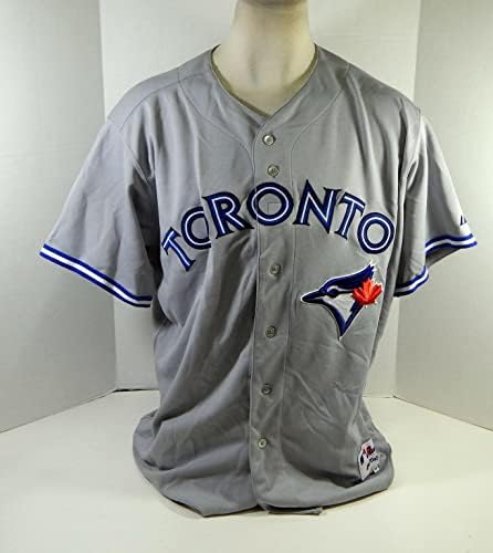 2012-19 Toronto Blue Jays Boş Oyun Verilmiş Gri Forma 52 DP17673 - Oyun Kullanılmış MLB Formaları