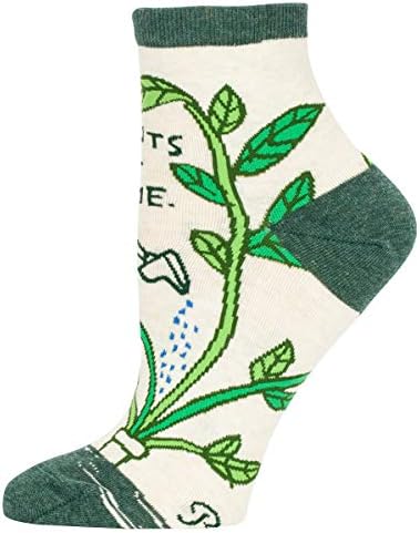 Bitkiler Beni Yakalar. Mavi Q Kadın Komik Ayak Bileği Çorapları, bitki severler için (5-10 ayakkabı bedenine uyar)