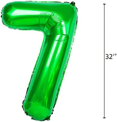 Shikuer Numarası 53 Balonlar 32 İnç Dijital Balon Alfabe 53. Doğum Günü Balonları Haneli 53 Helyum Balonları Doğum