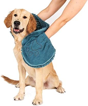 Köpekleri Kurutmak için Dog Gone Smart Shammy Köpek Havluları - Ağır Hizmet Tipi Yumuşak Mikrofiber Banyo Havlusu-Süper