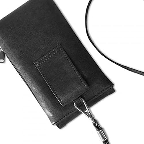 Ejderha Hayvan Sanat Tahıl Anahat Telefon cüzdan çanta Asılı Cep Kılıfı Siyah cep