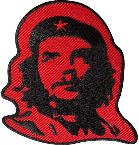 Che Guevara Yama İşlemeli Rozet Demir Dikmek Ceket Kot Bere Yıldız Aplike
