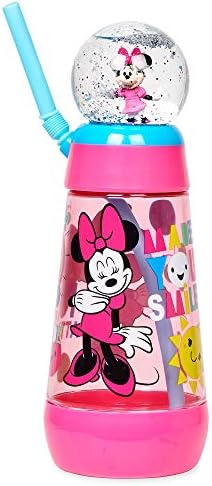 Disney Minnie Mouse Kar Küresi pipetli bardak Renksiz