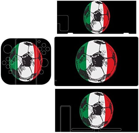 İtalya Bayrağı Futbol Futbol Anahtarı Cilt Sticker Tam Wrap Kapak Çıkartması Koruyucu film Sticker