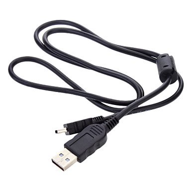 YENİ-PS3 için USB Şarj Kablosu Siyahı (0,9 m, Siyah)