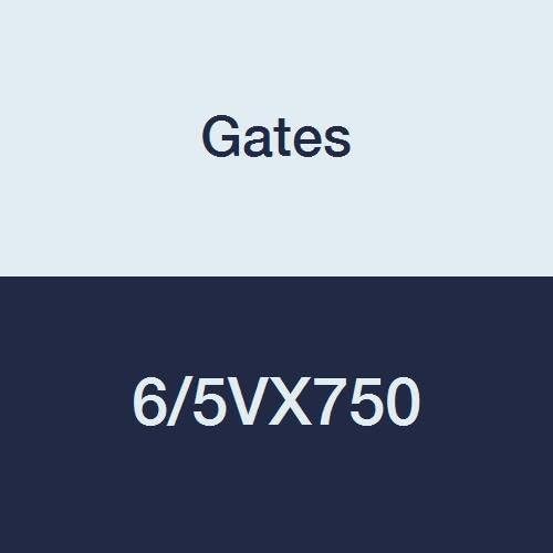 Gates 6 / 5VX750 Süper HC Kalıplı Çentik Güç Bandı Kayışı, 5VX Kesit, 3-3 / 4 Toplam Genişlik, 35/64 Yükseklik, 75.0
