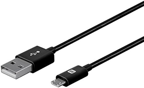 Monoprice USB-A'dan Micro B'ye Kablo-6 Fit-Siyah, Polikarbonat Konektör Kafaları, 2,4 A, 22 / 30AWG - Select Serisi