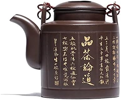 800 Ml Yixing demlik Büyük Kapasiteli Mor Kum Kungfu Pot Yaratıcı Çay Seti Çin Çay Seti Ev demlik (Renk : Bir Boyut