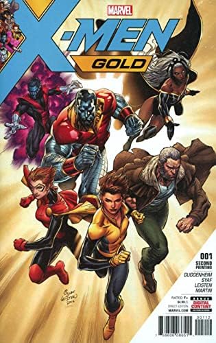 X-Men: Altın (2. Seri) 1 (2.) VF / NM ; Marvel çizgi romanı / Marc Guggenheim