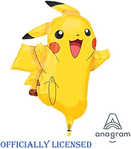 Anagram Pikachu Folyo Balon Buket Seti / Amaçlanan Pokemon Pokeball Tema / Parti Aksesuarı / Çok Renkli / 8th Doğum