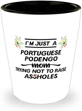 Ben sadece Portekizli Bir Podengo Annesiyim, 1,5 Oz Bardaktan Aşağılık Herifler Yetiştirmemeye Çalışıyorum.