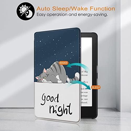 Tamamen Yeni Kindle 10th Gen 2019 Sürümü için Kılıf-Otomatik Uyandırma/Uyku Özellikli Dayanıklı Kapak All-New Kindle