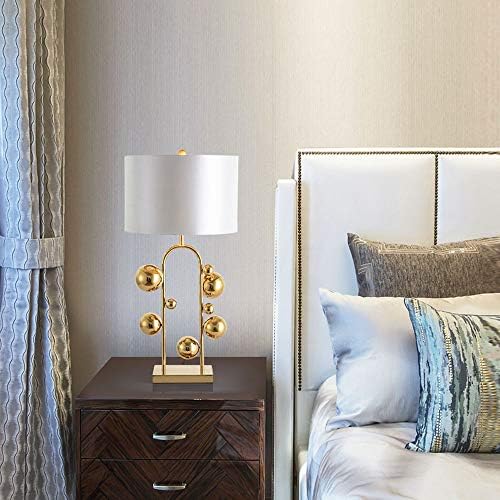 ZHYH yüksek Qualitys ıçin basit sıcak altın masa lambaları Retro yaratıcı Amerikan tarzı aydınlatma yatak odası fuaye