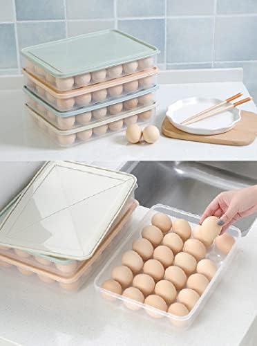 JAHH Buzdolabı Yumurta saklama kutusu Mutfak Buzdolabı Ev Koruma saklama kutusu Hamur şeffaf plastik saklama kabı