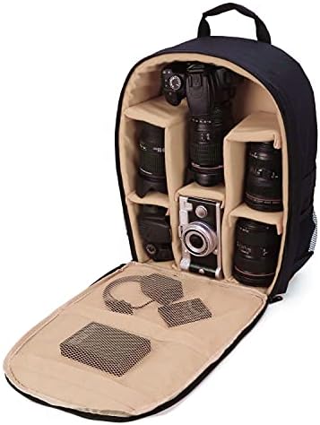 DSLR SLR Kameralar(Nikon,Canon,Sony,Fuji,Panasonic vb.), Lensler, Tripod ve Aksesuarlar (Haki, Büyük)için Yağmur Kılıfı/Tripod