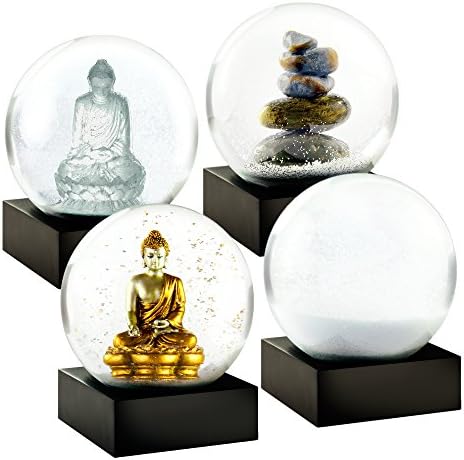 CoolSnowGlobes Zen Mini Dört Kar Küresi Seti