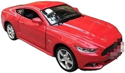 Ölçekli Araba Modeli Ford Mustang için Spor Araba Alaşım Araba Modeli Diecast Metal Araba Modeli 1: 36 Oranı (Renk: