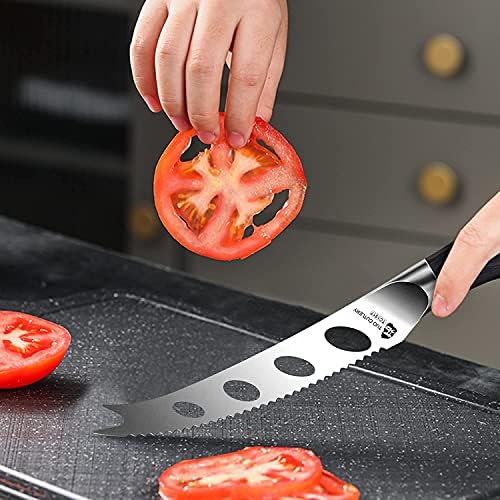 TUO Domates Bıçağı 5 inç ve Kemiksi saplı Bıçak 7 inç-Mutfak Bıçakları Peynir Bıçağı, Mutfak için Balık Fileto Bıçağı-Pakkawood