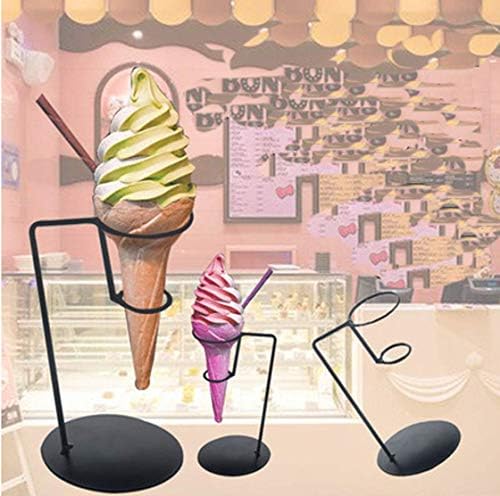mkkı Cupcake Dondurma Koni Tutucu Ekran Standı, Demir Tek Dondurma Koni Cupcakes Tutucu, Fransız Kızartma Standı Koni
