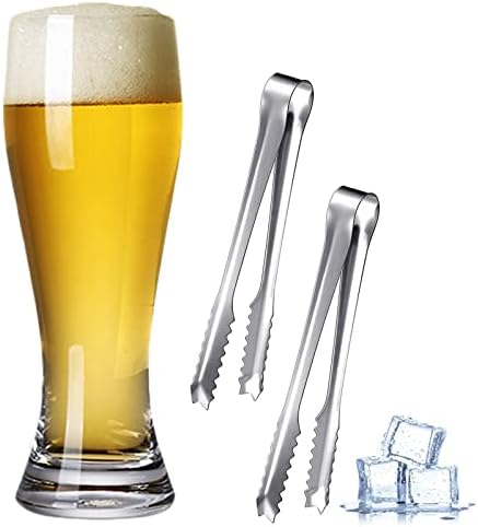 PETİT MANON 2 adet buz maşası ile 1 ADET Pilsner bira bardağı, 18.6 oz bira bardağı zanaat bira bardağı Kurşunsuz